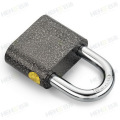 Black Powder Coating Double Round Shape Padlock(Normal Key/Disc Key)